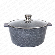 Кастрюля 4л. (24 см) с антипригарным покрытием серии БАЙКАЛ, с крышкой