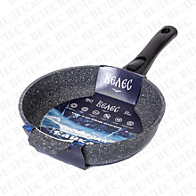 Сковорода 22 см с 7-слойным антипригарным ЭКО покрытием, серия БАЙКАЛ, съемная ручка