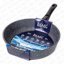 Сковорода 28 см с 7-слойным антипригарным ЭКО покрытием, серия БАЙКАЛ, съемная ручка